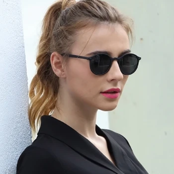 

2019 New Vintage Women Men Polarized Sunglasses Round Retro Rivet Frame Sun Glasses Men Goggle Eyewear UV400 Gafas de sol