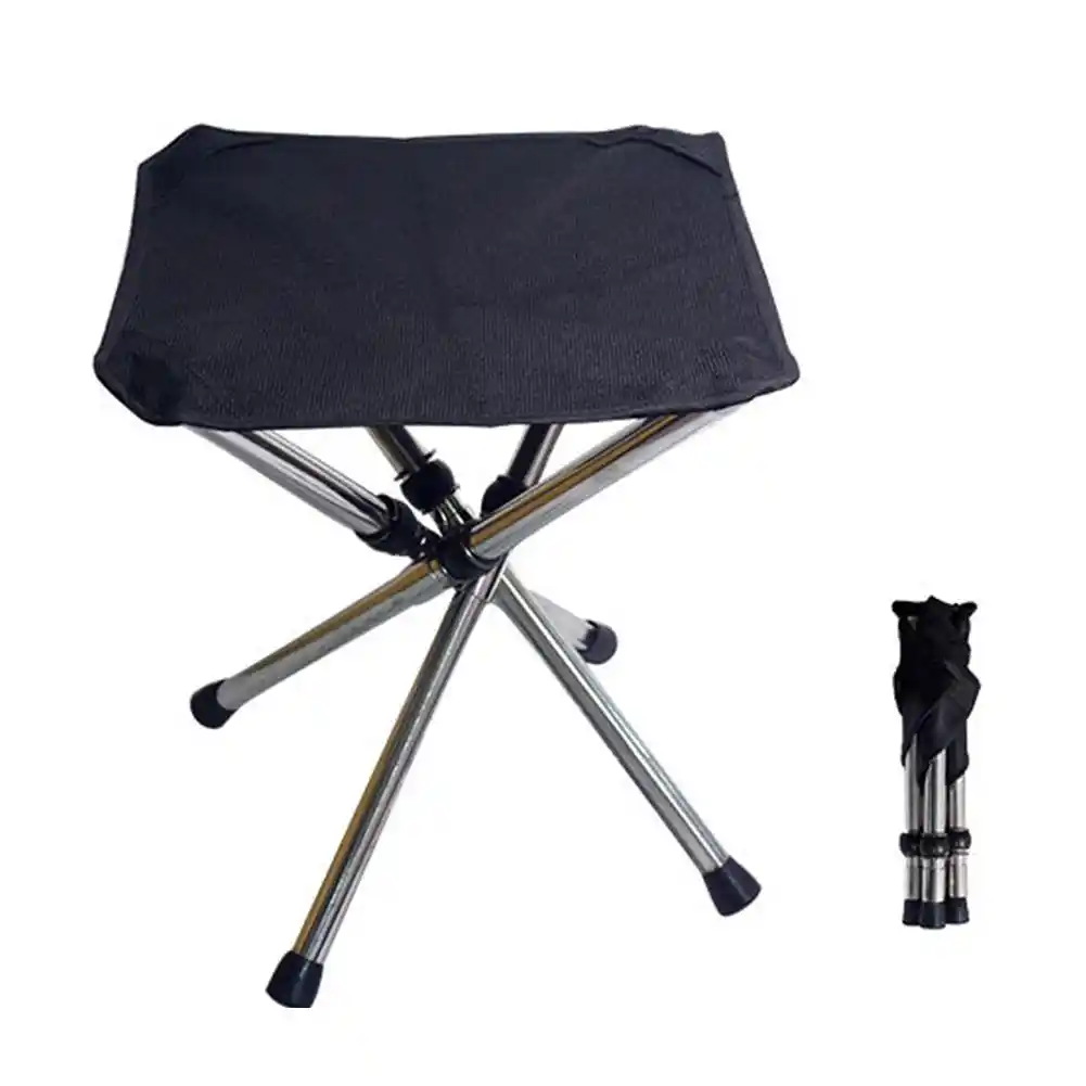 Hodeacc Small Portable Folding Stool,Mini Outdoor Camping Folding Chairs,Collapsible Camp Stool Lightweight for Camping,Fishing,Picnic,Travel and Hiking