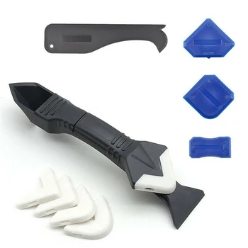 

9Pcs Caulking Squeegees Silicone Silicone Sealant Scraper Cleaner For Floor Tile Edges Door Window Tank kitchen New Arrivals