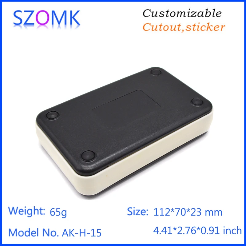 szomk small plastic case for electronic equipment plastic housing for enclosure pcb design junction box tv box abs material plastic casing (62)