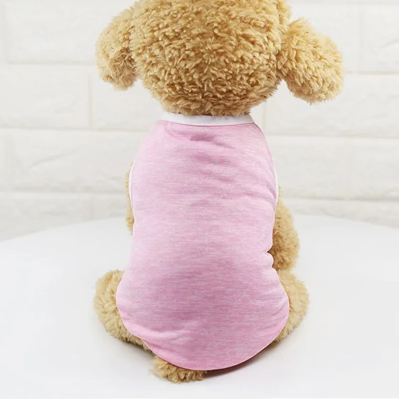 Новинка; рубашка для животных, собак Одежда Мягкий хлопок тонкий дышащий жилет для собаки для маленьких собак Щенок Чихуахуа одежда Ropa Perro 20 - Цвет: as pic