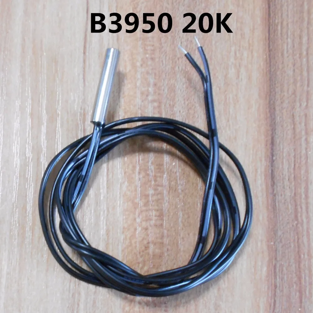 

OEM length / B3950 20K Temperature Sensor 1 meter for NTC Thermistor 1% 20K Value 3950 Refrigeration Air Conditioning