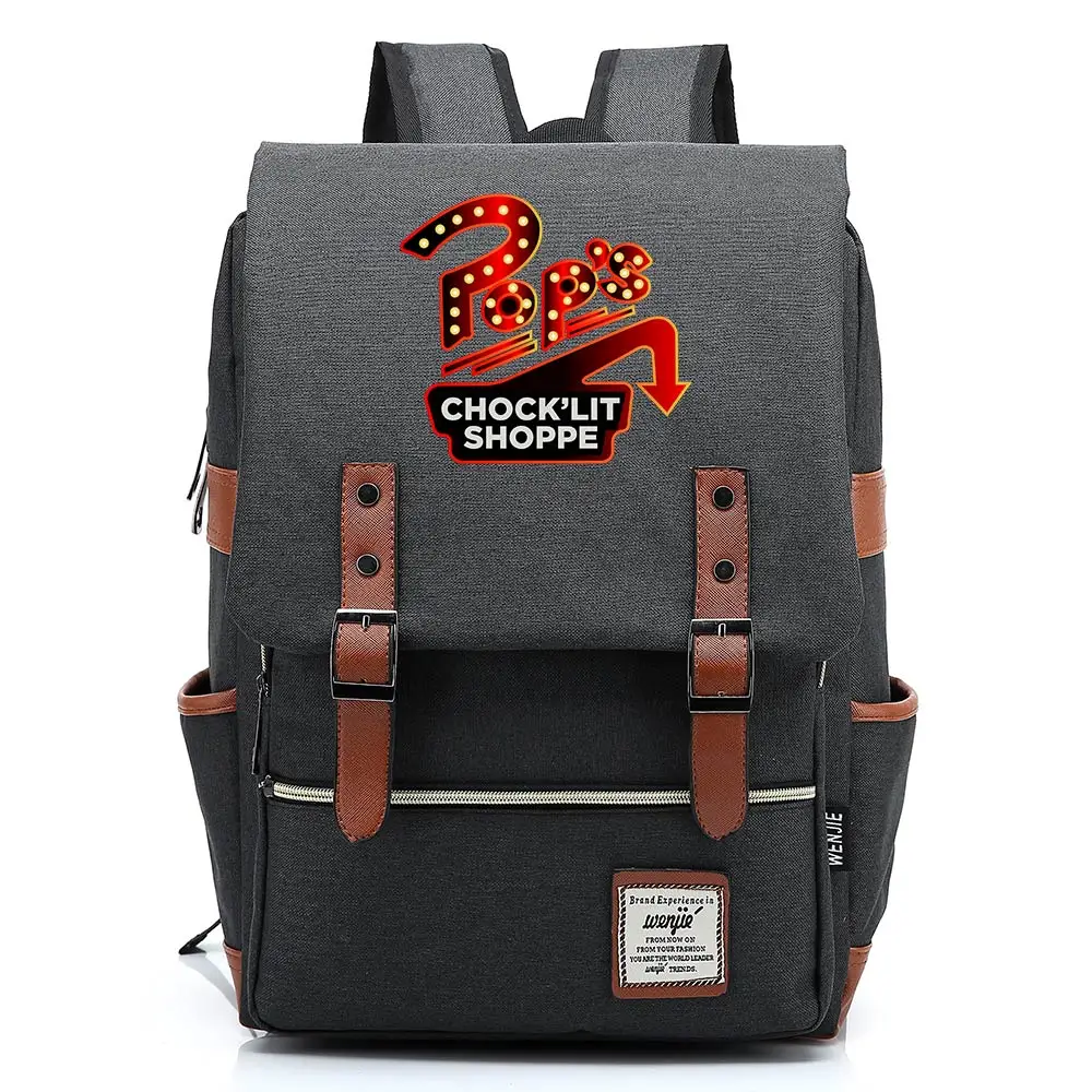 Змея поп's chock'lit shoppe ривердейл для мальчиков и девочек портфели подростков