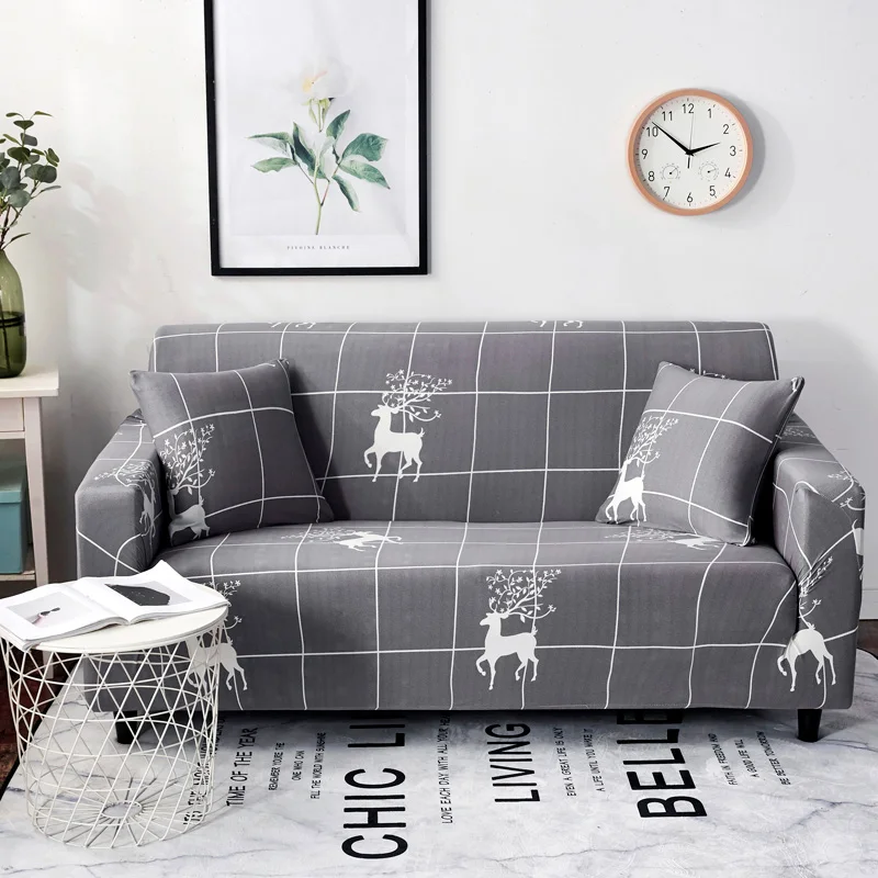 Чехлы для дивана все включено противоскользящие секционные l-образные Угловые Чехлы для дивана для гостиной copridivano - Цвет: Color 2