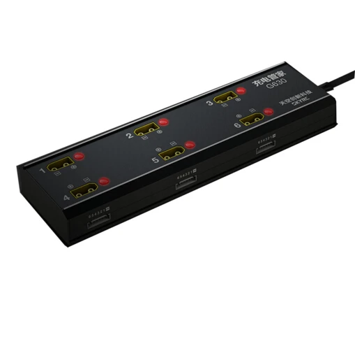 $60.62  G630 Charging Hub Smart Charging Management System for UAV / Agricultural Drone Batteries 6in1 for 