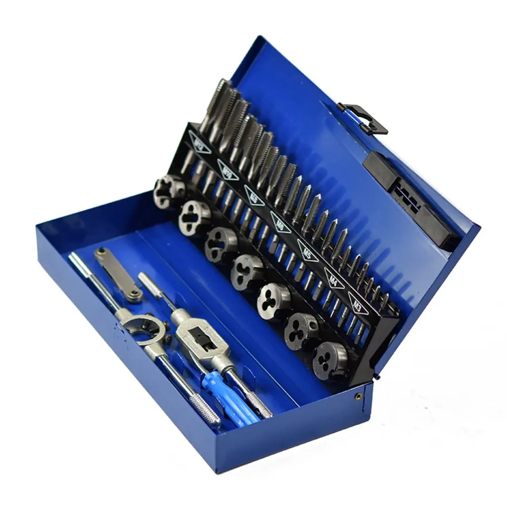 

32 PCS Tap Wrench Metric Manual Screw Tap Screwdriver Bit Set M3-M12 Screw-thread Spanner Tap And Die Set Tool