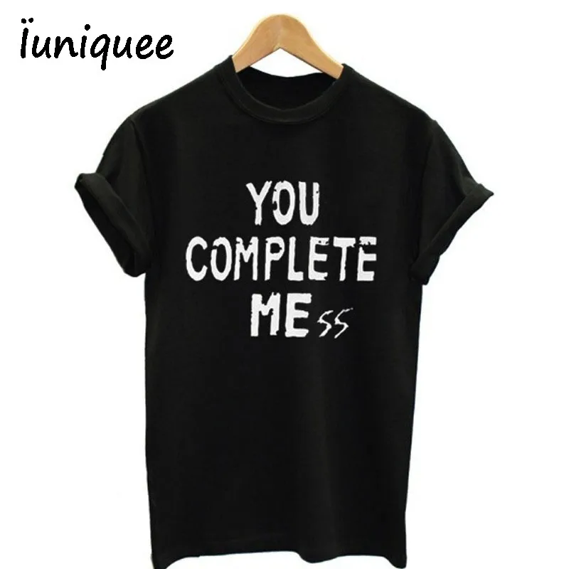 

You Complete Me five 5 seconds of summer luke hemmings 5sos Tee Shirt Unisex fashion shirt short sleeve shirt 6 size