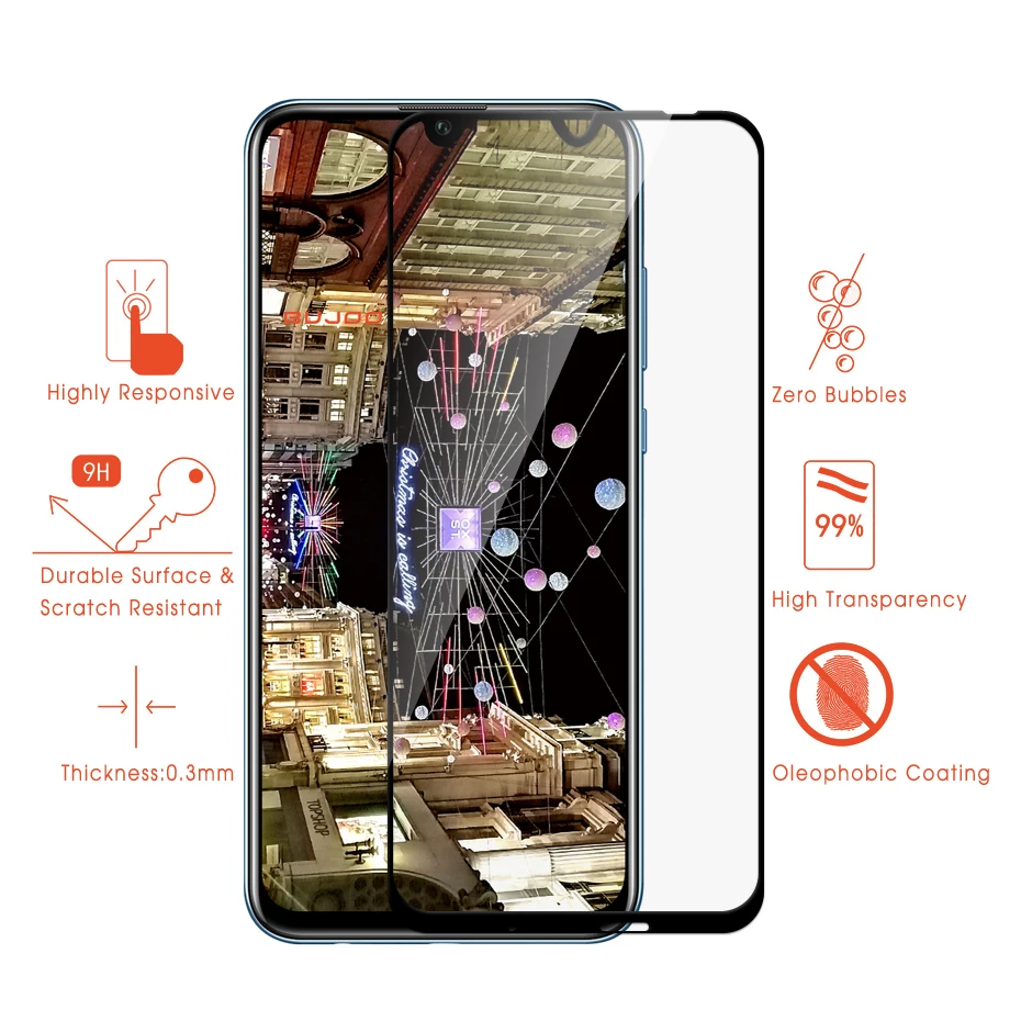 Защитное стекло BUJOO закаленное для Huawei Honor 10 Lite|Защитные стёкла и плёнки| |