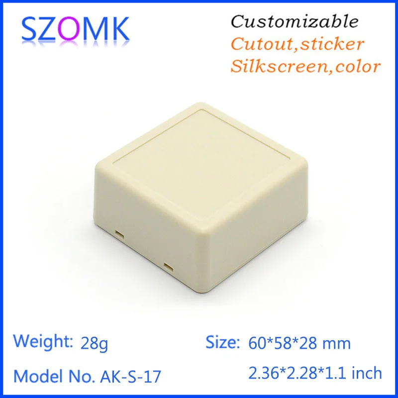 plastic enclosure for electronics control box szomk diy enclosure junction box plastic housing small abs instrument enclosure distribution box black plastic box enclosure electronics case  (3).jpg
