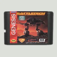 Игровой картридж Battletech новейшая 16 битная игровая карта для sega Mega Drive/Genesis system