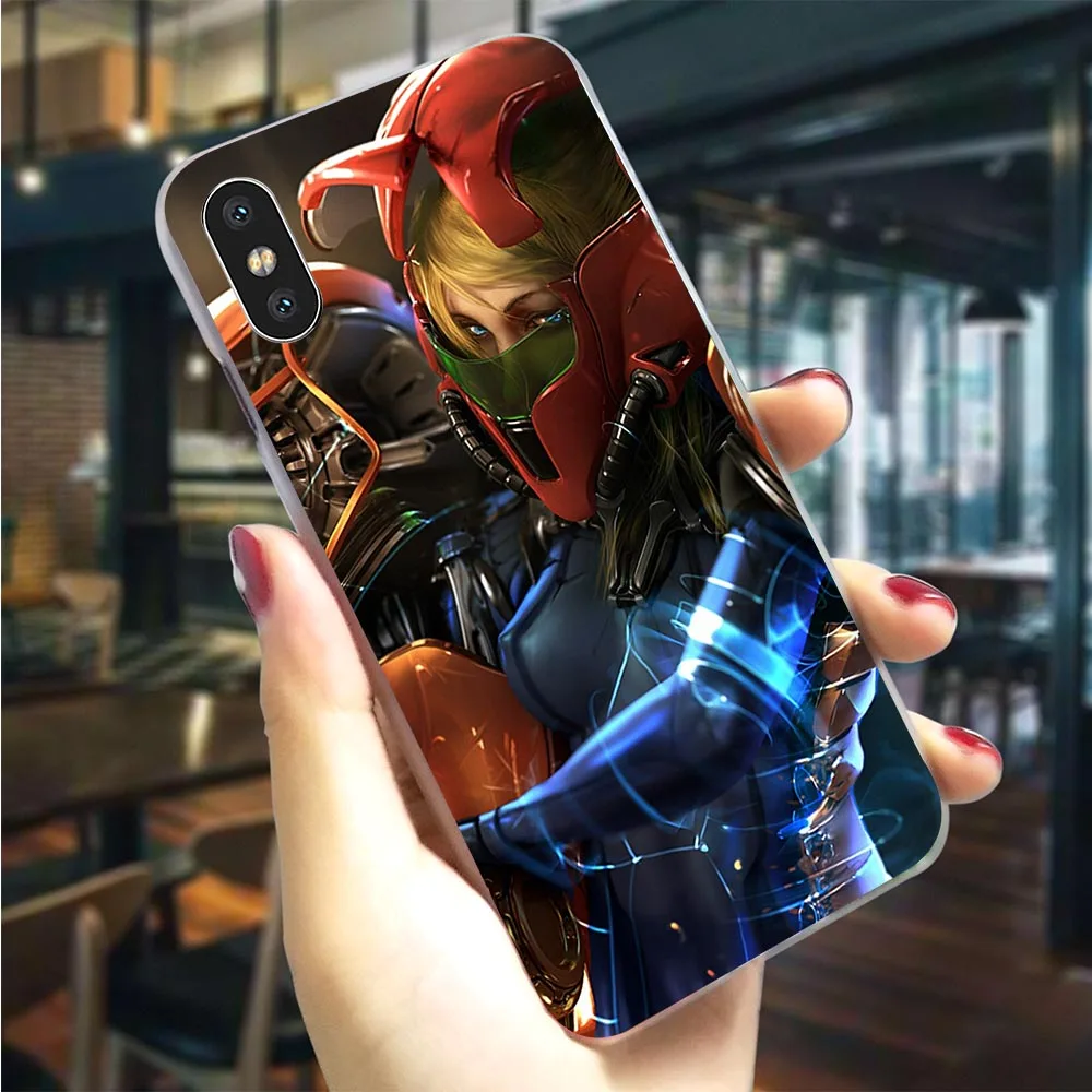 Жесткий чехол для телефона для iPhone 5 Samus Aran Metroid чехол для iPhone Xs Чехлы XR Xs Max 7 8 Plus 6 6S 5S SE