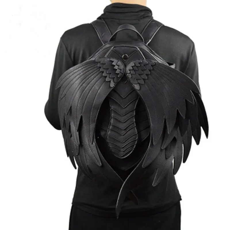 2019 Новый женский рюкзак ручной работы из искусственной кожи в стиле панк