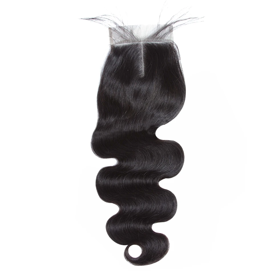 Объемные волнистые пряди с закрытием предварительно окрашенные бразильские натуральные кудрявые пучки волос с кружевами SEXAY 3 пряди с закрытием