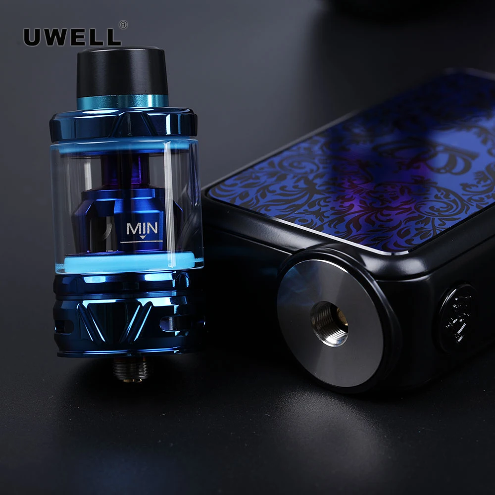 Оригинальный Uwell Crown 4 с 2 мл вейп баком атомайзер Mod без 18650 электронная сигарета