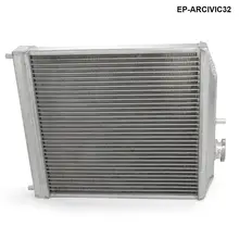 Алюминиевый радиатор для гоночного автомобиля, светильник для Honda Civic EK EG DEl Sol, руководство, 1 ряд, 32 мм, сердечник, EP-ARCIVIC32