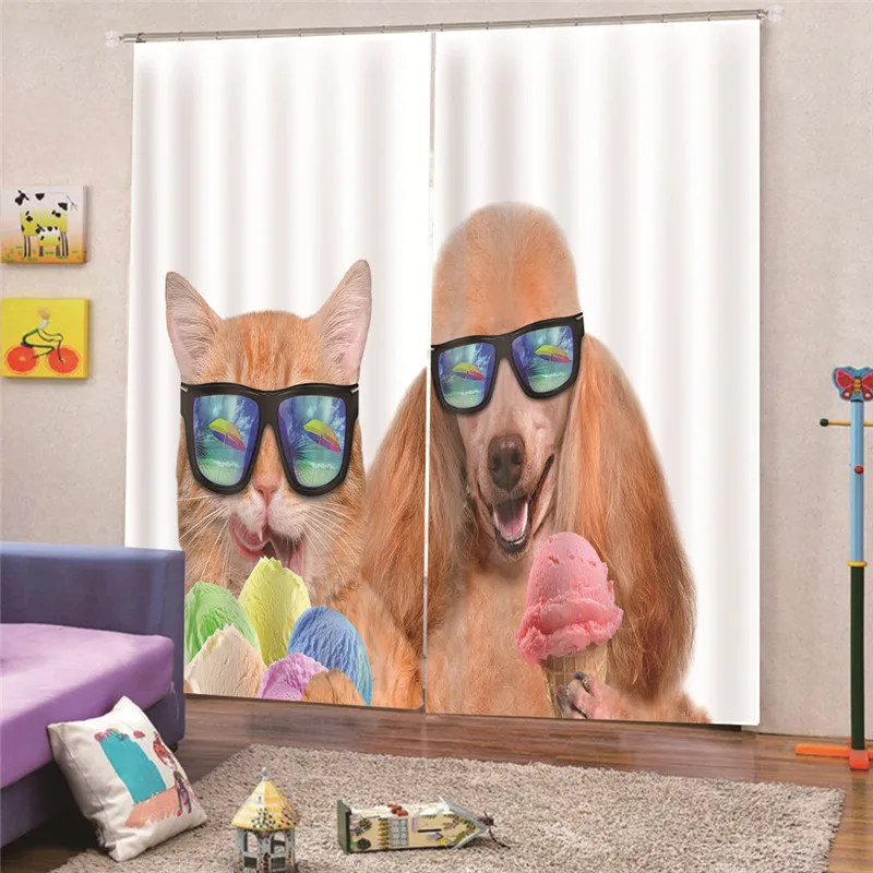 3D цифровой печати полиции Современные Плотные Шторы для шторы окна дешевые гостиная спальня домашний декор Draps AP26