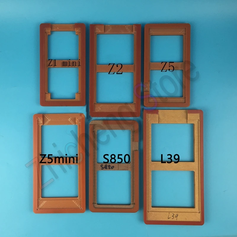 

Mold For Sony Xperia Z Z1 Z2 Z3 Z4 Z5 M5 C3 C5 T36 Screen Glass Display UV OCA Glue Mould Mold Mobile Phone Parts