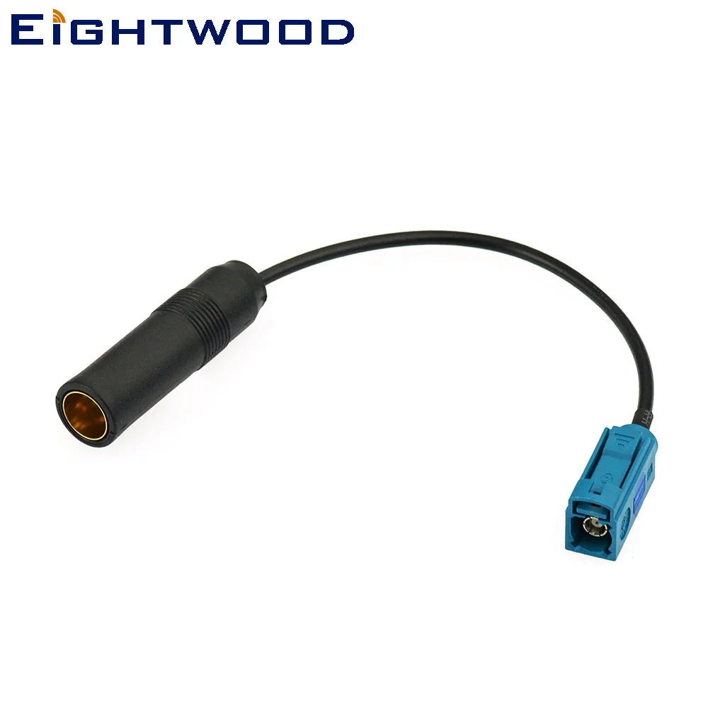 

Eightwood Car DAB AM FM Radio Antenna Adapter Cable Fakra Female to Din Female Aerial Adapter Cable RG174 for Ford Audi BMW Seat