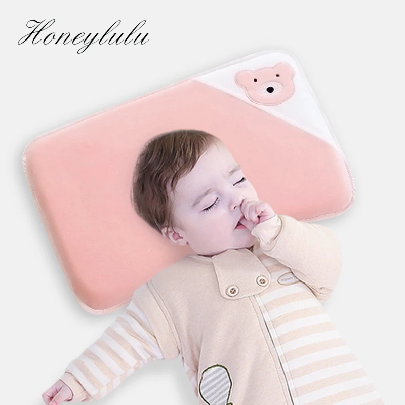 

Honeylulu Cartoon Animal Baby Shaping Pillow Memory Foam Nursing Newborn Pillow Breathable Pillows For Baby Kids Room Decoration