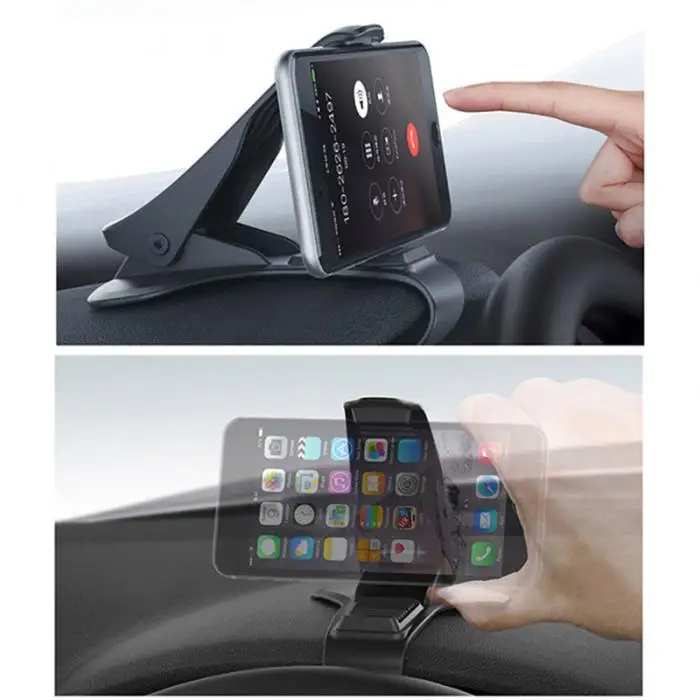 6.5inch Dashboard Car Holder Easy Clip Car Phone Holder Universal for iPhone X 8 Samsung Note 8 GY88