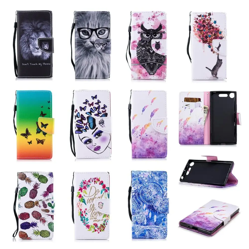 Luxury Wallet Card Leather Flip Phone Case For iPhone 5 5S SE 6S 6 Plus 7 X 8 Animal Cover S 10 |