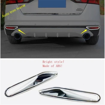 

Lapetus Tail Rear Fog Lights Lamps Foglight Frame Decoration Cover Trim 2 Pcs Chrome Fit For Nissan Altima / Teana 2019 2020 ABS