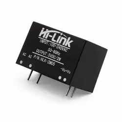 5 шт./лот jinyushi для Hi-link hlk-2m05 Мощность модуля 220 В отложным воротником 5 В 2 Вт Step-Down регулятор напряжения изоляции переключатель