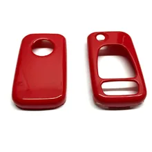 Клавиатура triangle& Panic с дистанционным откидным чехлом для защиты ключей блестящий красный цвет для Mercedes Benz