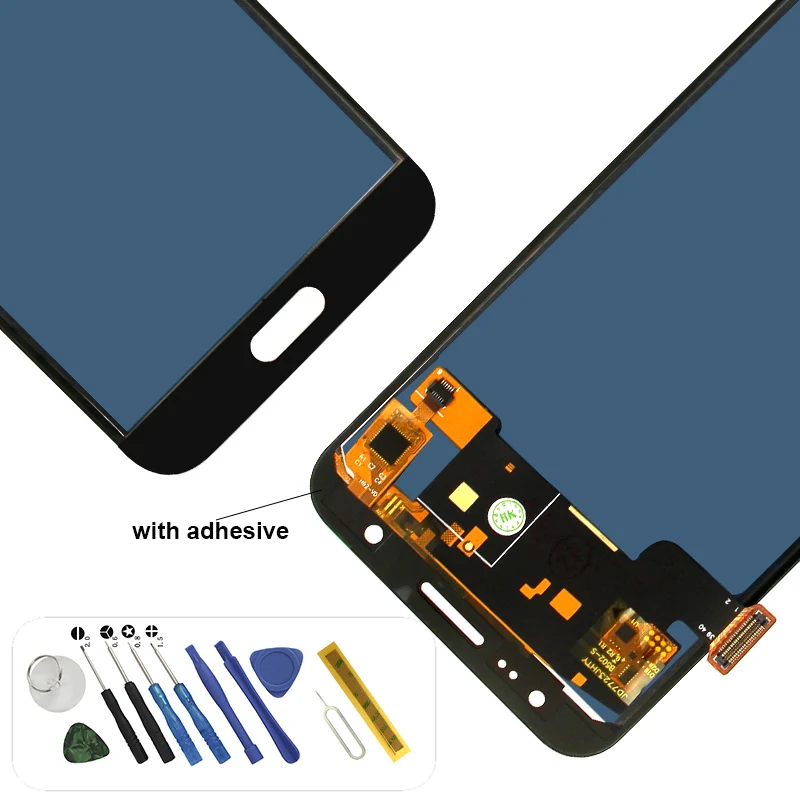 Регулируемый J500F J500H J500Y J500M экран с клейкими инструментами Замена Samsung Galaxy J5 2015 ЖК