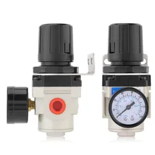 1 шт. клапан регулятора давления 1Mpa высокое Давление датчика воздуха Пневматический регулятор G3/8 нить с держателем Válvula