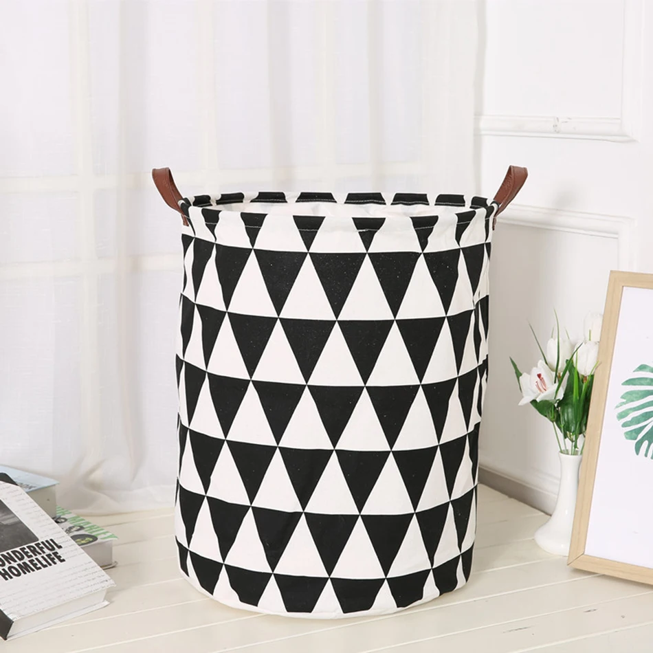 05MICCK New Version Waterproof Storage Laundry Basket Clothes Barrel Folding Clothes Toys Multifunction Storage Basket Organizer