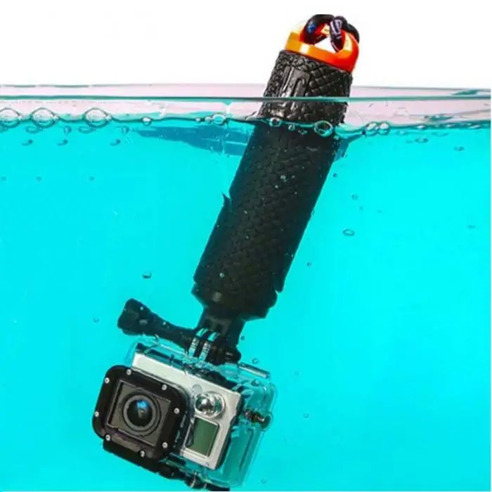 Лидер продаж плавающий рукоятка Спорт Действие камера аксессуар поплавок Совместимость GoPro