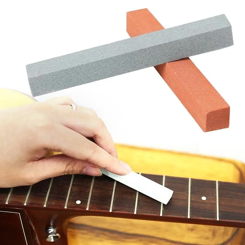 

Guitar Bridge Nut Sanding Grinding Stone DIY Guitar Bridge Nut Sanding Grinding Stone Edge Filing Stick File Grinder Tool