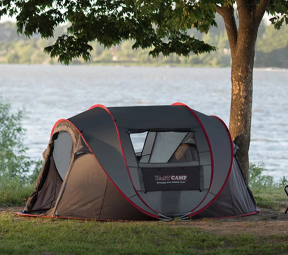 2017 the latest super large 4~5 people tent to avoid building automatic