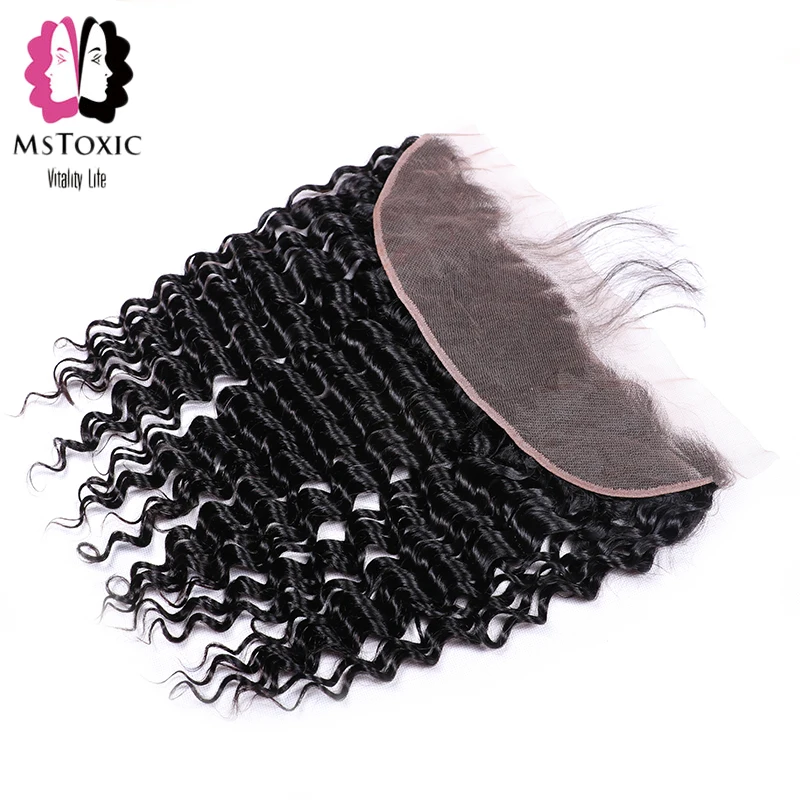 MsToxic Pre Plucked Peruvian Deep Wave Frontal Closure NonRemy Human Hair Frontal 13x4 Lace Frontal Closure With Baby Hair MsToxic Pre Plucked Peruvian Deep Wave Frontal Closure NonRemy Human Hair Frontal 13x4 Lace Frontal Closure With Baby Hair