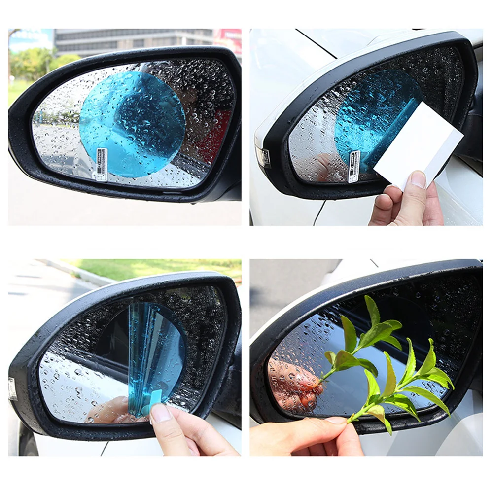 4 шт. водонепроницаемые противотуманные мягкие автомобильные наклейки|Крышка