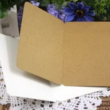 10 шт./лот, для студентов, сделай сам, бизнес-карты/винтажная пустая серия, крафт-бумага, открытка, поздравительная Подарочная открытка, новая мода, коричневый, белый, черный