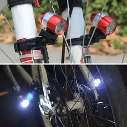 USB Перезаряжаемый 6 светодиодный велосипедный передний фонарь Водонепроницаемый безопасный предупреждающий сигнал поворота Задний