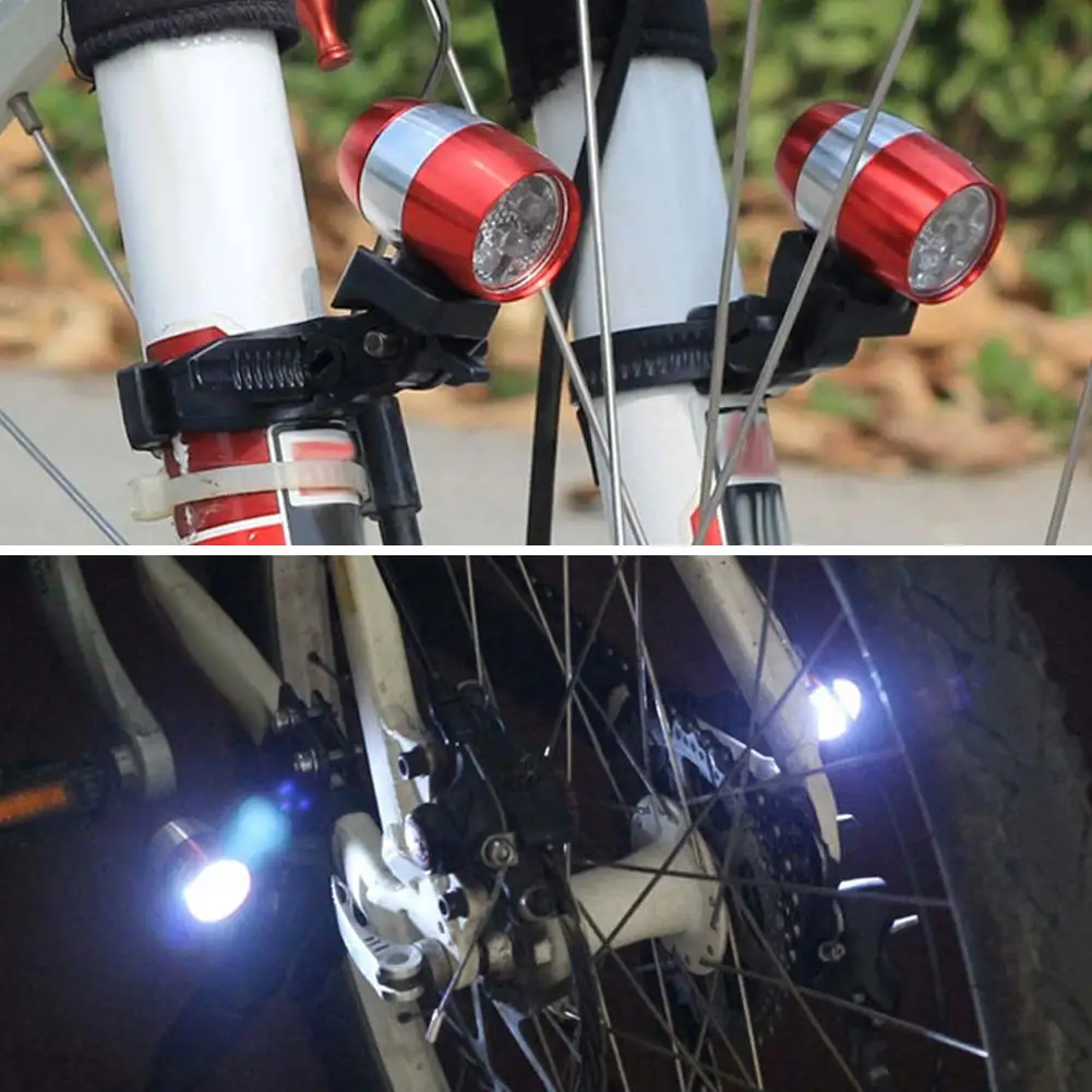 USB Перезаряжаемый 6 LED велосипедный передний свет водонепроницаемый безопасный