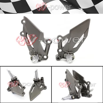 

For KAWASAKI VERSYS 250/300 NINJA EX250R/EX300 Z250 Z300 Motorcycle Front Left Right Footrest Foot Pedal Peg Mount Bracket