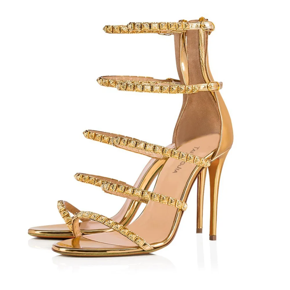 rivets gold heels (1)