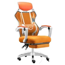 Коврик для мыши Poltrona Silla Gamer офисная дышащая подушка ажурный стул с подставкой для ног может лежать Эргономика Бытовая