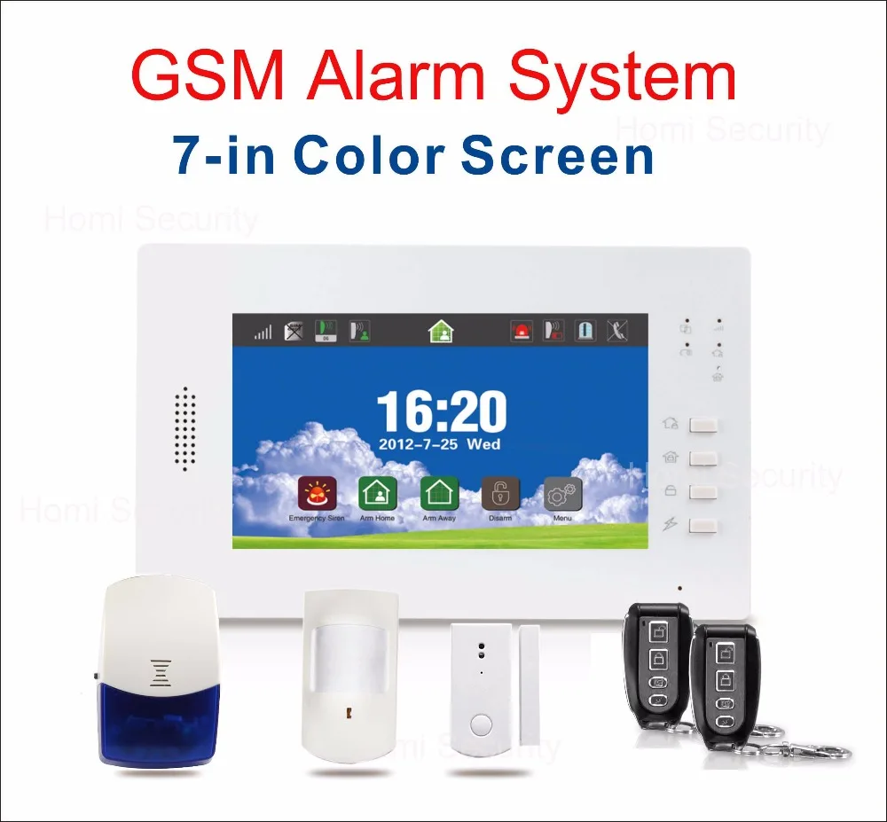 Funk 868mhz Alarmsystem Gsm Home Intruder Alarm System German Language