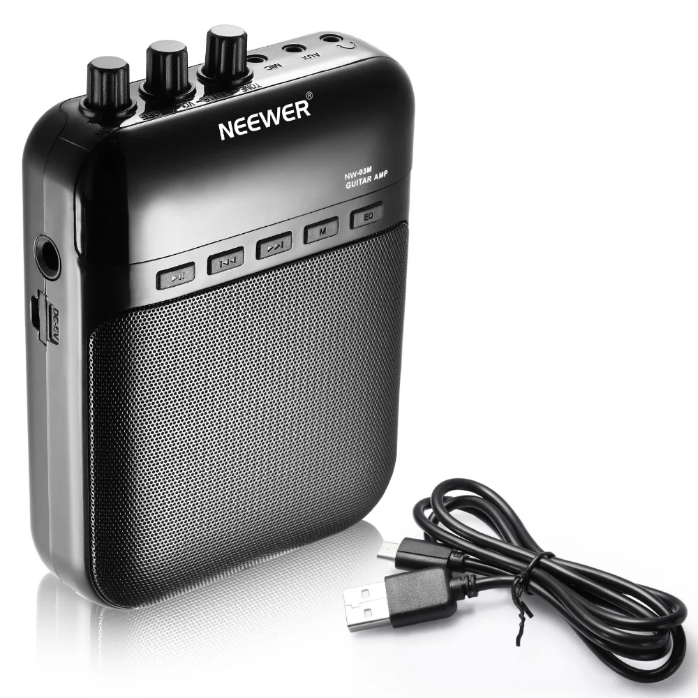 Neewer NW 03M 5W Multifunction Portable Cube Electronic Guitar