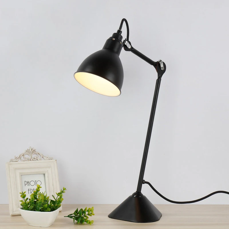 

Artpad American Industrial Table Lamp With Switch Eye Care Designe Desk Lamp Office Study Hotel Bedroom Table Light Home Fixture