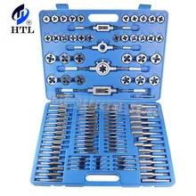 Набор метчиков и штампов 110 шт. для ремонта резьбы M2-M18 конусная вилка