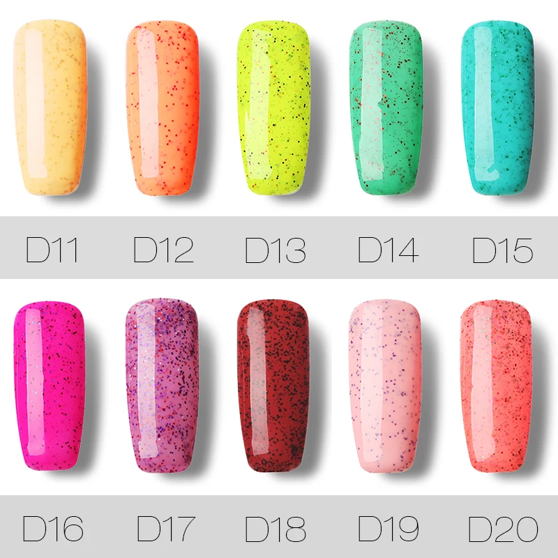 ROSALIND гель 1S черный флакон 7 мл Конфеты Bling D01-24 гель лак для ногтей Полупостоянный дизайн ногтей УФ светодиодный отмачиваемый Гель-лак для маникюра