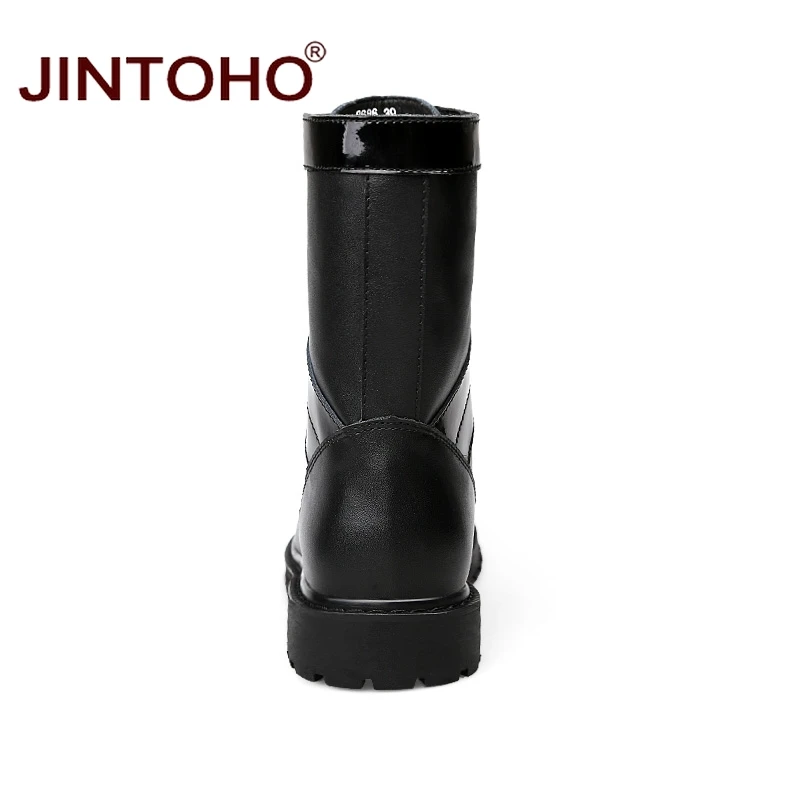Ботинки мужские зимние из натуральной кожи до середины икры|shoes winter|shoes winter menshoes