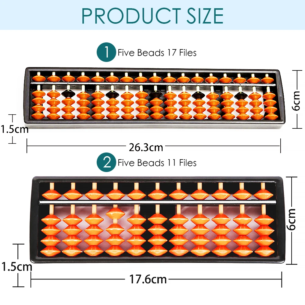 Математические Игрушки 17 или 11 цифр Abacus пластиковые бусины китайские традиционные развивающие игрушки детские школьные Обучающие приспособления инструмент для развития мозга