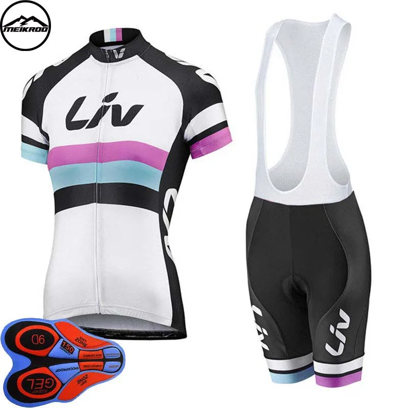 2018 Pro Team Summer font b Cycling b font Women MTB Bike Clothing Breathable Mountian font
